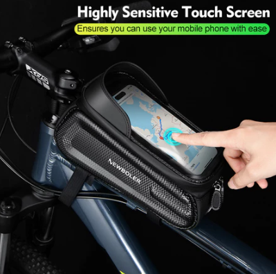 Bolsa Frontal para Bicicleta, A prova D'água