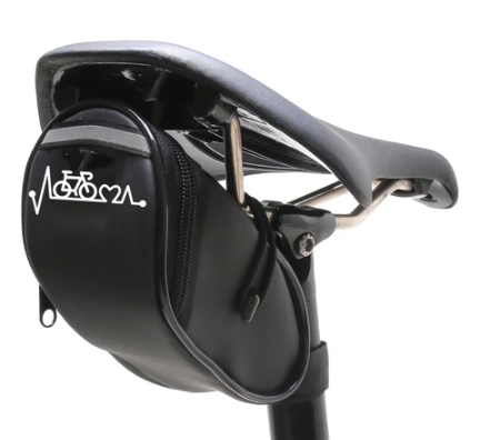 Bolsa De Selim Para Bicicleta Bike Mtb Speed Porta Acessórios Com fita Refletora