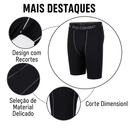Calça Masculina Compressão Pro Combat DryFit Ciclismo Corrida Fitness – Conforto Total e Alta Performance