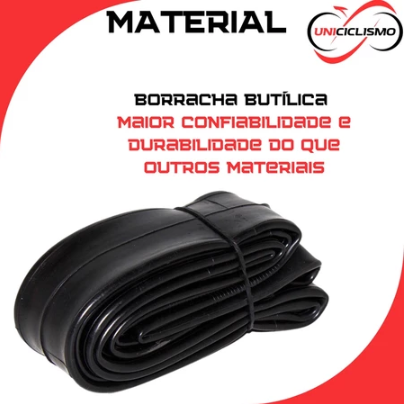 Câmara De Ar Mtb Aro 29 Bico Grosso 48mm Original Com Nf