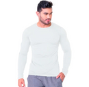 Camisa UV Masculina Manga Longa Segunda Pele Térmica Proteção Solar 50+ Esportes Outdoor