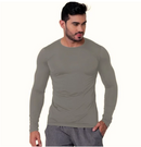 Camisa UV Masculina Manga Longa Segunda Pele Térmica Proteção Solar 50+ Esportes Outdoor