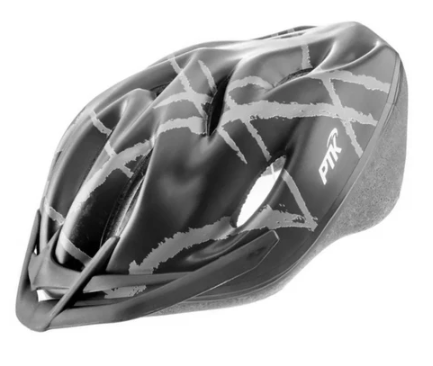 Capacete para Bike PTK Unissex – Leve, Ventilado e com Viseira Ajustável