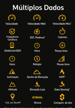 Ciclocomputador XOSS G2 / G2+ GPS Ciclismo Rastreador Odômetro