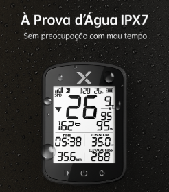 Ciclocomputador XOSS G2 / G2+ GPS Ciclismo Rastreador Odômetro