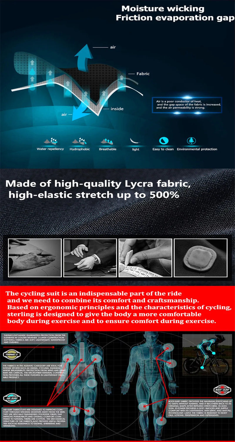 Youth Bike Shirts Men Summer Short Sleeve Cycling Jersey Set MTB Maillot Ropa Ciclismo Bicycle Wear Breathable Cycling Clothing