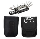 Kit Ferramentas Bike com Bolsa de Selim, Chave Allen e Remendo de Pneu