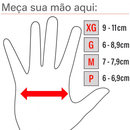 Luva para Ciclista com Gel Anti Impacto