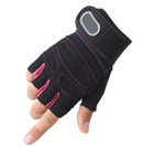 Luva Unissex para Ciclista com Reforço Anti-impacto e Munhequeira Ajustável
