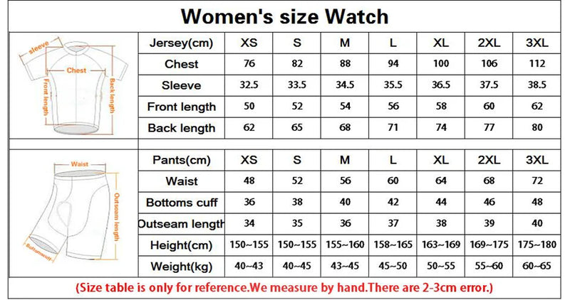 RXKECF Pro 2023 Woman Short Sleeve Cycling Jersey Set Sports Outfit Bike Clothing Kit Mtb Maillot Cyclist Bicycle Clothes