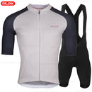 Youth Bike Shirts Men Summer Short Sleeve Cycling Jersey Set MTB Maillot Ropa Ciclismo Bicycle Wear Breathable Cycling Clothing