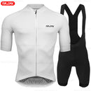 Youth Bike Shirts Men Summer Short Sleeve Cycling Jersey Set MTB Maillot Ropa Ciclismo Bicycle Wear Breathable Cycling Clothing