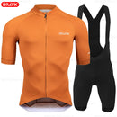 Youth Bike Shirts Men Summer Short Sleeve Cycling Jersey Set MTB Maillot Ropa Ciclismo Bicycle Wear Breathable Cycling Clothing