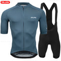 Youth Bike Shirts Men Summer Short Sleeve Cycling Jersey Set MTB Maillot Ropa Ciclismo Bicycle Wear Breathable Cycling Clothing